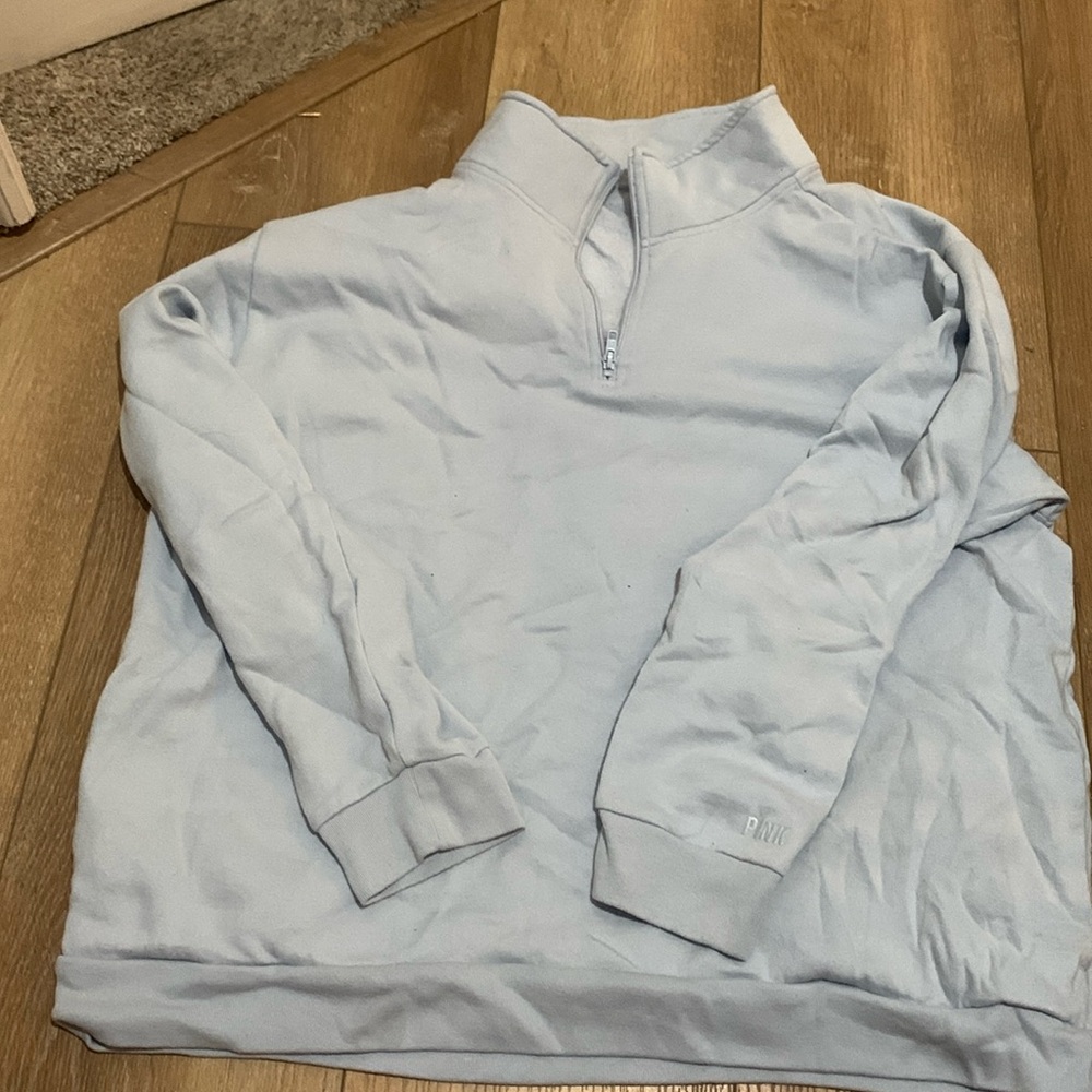 Victoria secret pink 3 quarter zip on jacket